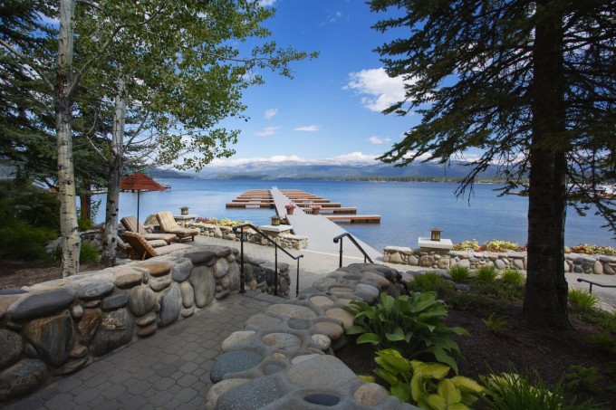 view towards the mountains shore lodge